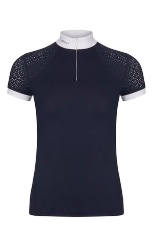 Chemisier de concours Olivia manches courtes — Navy