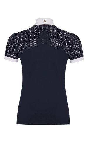 Chemisier de concours Olivia manches courtes — Navy