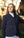 Veste de Concours Dynamique LeMieux - Bleu Marine - mise en situation