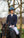Veste de Concours Dynamique LeMieux - Bleu Marine - mise en situation