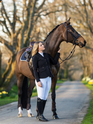 Veste de Concours Dynamique LeMieux - Noir - mise en situation