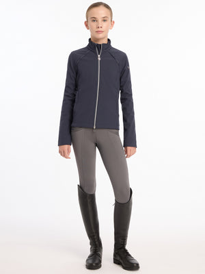 Veste Softshell Young Rider LeMieux Doublure Polaire — Navy