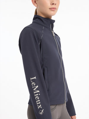 Veste Softshell Young Rider LeMieux Doublure Polaire — Navy