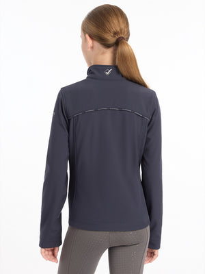 Veste Softshell Young Rider LeMieux Doublure Polaire — Navy