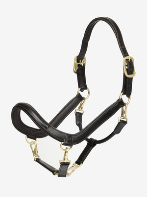 Licol de pansage en cuir LeMieux Brown