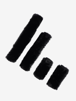 Set de Protections Simuwool LeMieux pour Licol - Noir - photo produit
