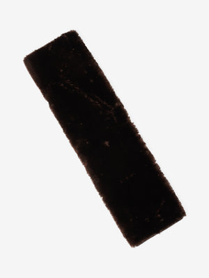 Fourreau de Sangle Dressage Simuwool LeMieux - Marron - photo produit