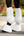 Cloches LeMieux Motionflex - Blanc - mise en situation