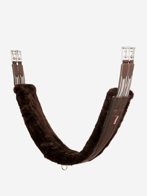 Sangle Anatomique Doublée Polaire LeMieux Noire, coloris Brown, vue produit
