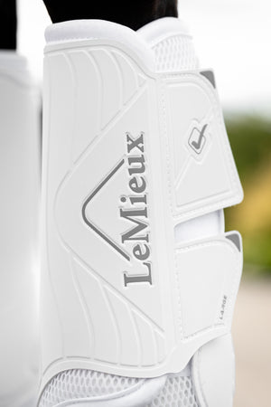Guêtres de Dressage LeMieux Motionflex - Blanc - photo produit