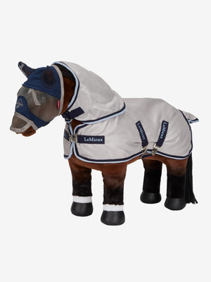 Couverture Anti-Mouches Toy Pony LeMieux, coloris Grey/Navy, vue produit