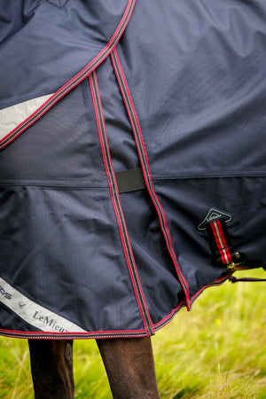 Couverture d'extérieur LeMieux Kudos Thermo Layer 300g, coloris Navy, détail