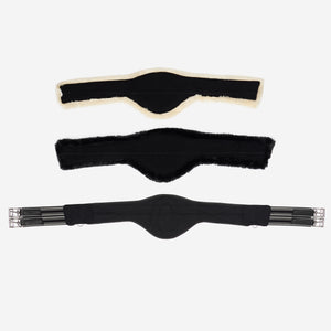 Sangle Longue Galbée Arika Simuwool LeMieux, coloris Black, vue produit