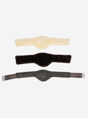 Sangle Longue Galbée Arika Simuwool LeMieux, coloris Brown, vue produit