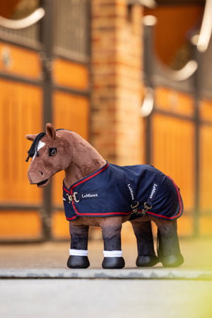Chemise Filet Toy Pony LeMieux, coloris Navy, en situation