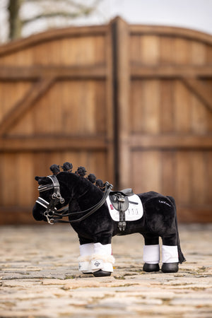 Tapis de Dressage Toy Pony LeMieux - Blanc - lifestyle 2