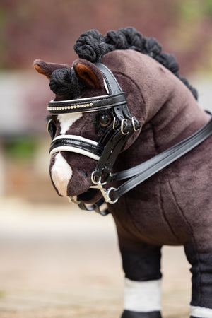 Bride Double Toy Pony LeMieux, coloris Black, en situation