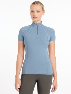 Sous-vetement technique Mia Mesh manches courtes LeMieux Ice Blue studio