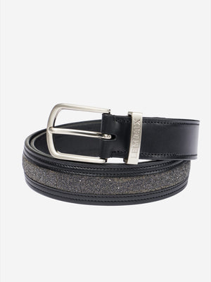 Ceinture Crystal Insert noire