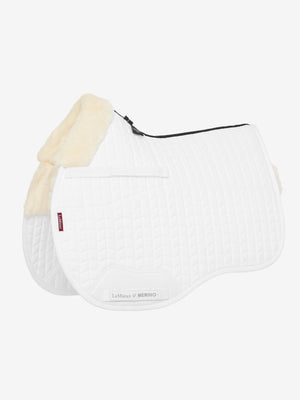 Tapis Mixte LeMieux Suédine Merino+ - Blanc/Naturel - produit