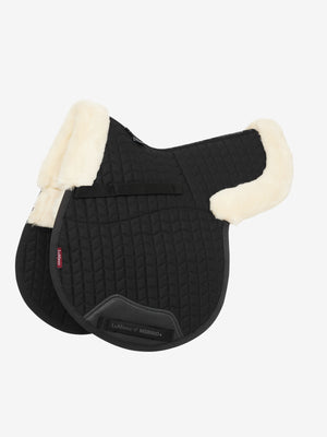 Tapis Mixte LeMieux Numnah Merino+ - Noir/Naturel - produit