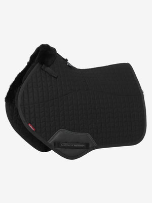 Tapis de CSO LeMieux Suédine Merino+ Noir - Noir/Noir - produit