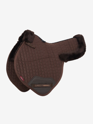 Tapis de CSO LeMieux Numnah Merino+ - Marron/Marron - produit