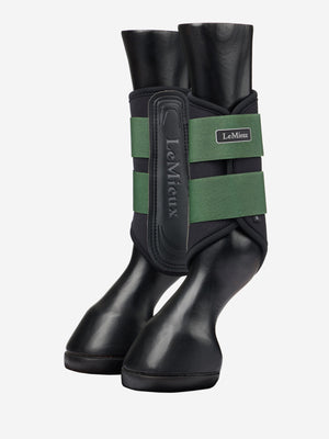 Guêtres de Protection LeMieux Grafter Best-Seller - Vert Chasse - produit