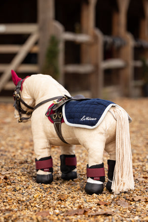Couvre-Reins Toy Pony LeMieux, coloris Navy, en situation