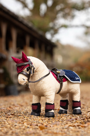 Couvre-Reins Toy Pony LeMieux, coloris Navy, en situation