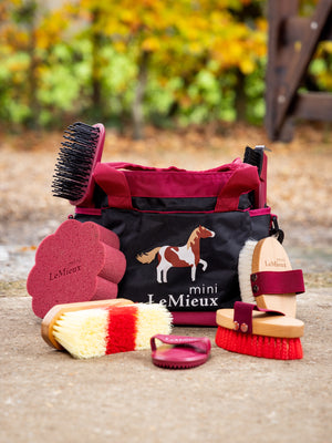 Ensemble de pansage Mini LeMieux — Rouge