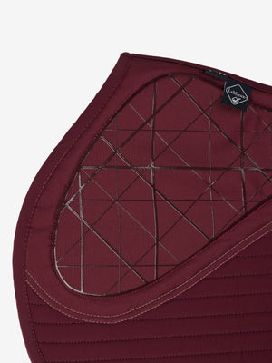 Tapis de CSO LeMieux Soft Shell Anti-Slip - Bordeaux - vue 2