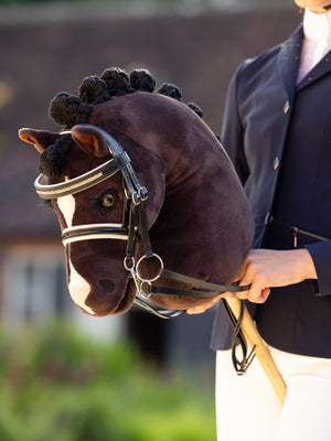 Hobby Horse Double Bridle Black