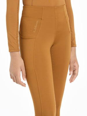 Culotte d'Équitation Pull-On LeMieux Orla Junior, coloris Ginger, vue produit