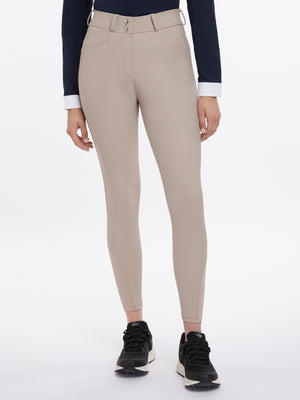 Pantalon d'équitation LeMieux Isabelle fond intégral Almond