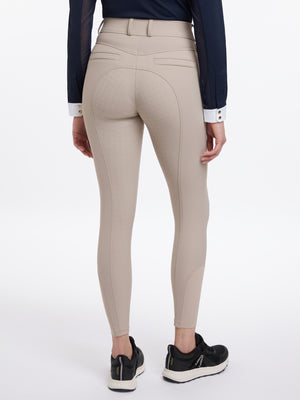 Pantalon d'équitation LeMieux Isabelle fond intégral Almond