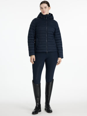 Doudoune à Capuche Rose LeMieux — Bleu marine