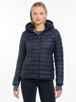 Doudoune à Capuche Rose LeMieux — Bleu marine