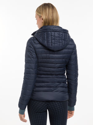Doudoune à Capuche Rose LeMieux — Bleu marine
