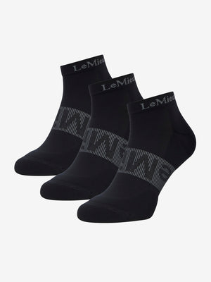 Chaussettes de sport LeMieux (lot de 3) — Noir