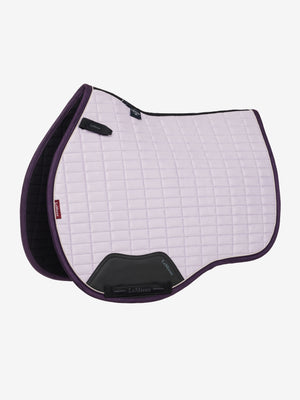 Tapis Mixte LeMieux Suédine Square, coloris Lilac, vue produit