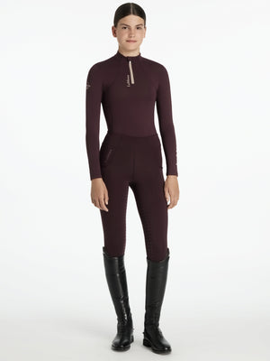 Maillot de corps Classique Young Rider Damson detail