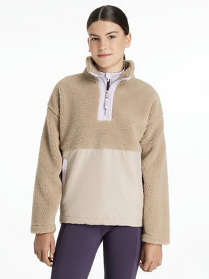 LeMieux Young Rider Tammy polaire teddy Almond