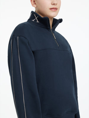 LeMieux Young Rider Kate sweat demi-zip Marine
