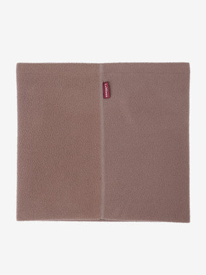Cache-cou en polaire, coloris Walnut, vue produit
