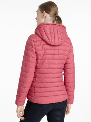Doudoune à Capuche Rose LeMieux — Cranberry