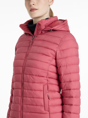 Doudoune à Capuche Rose LeMieux — Cranberry