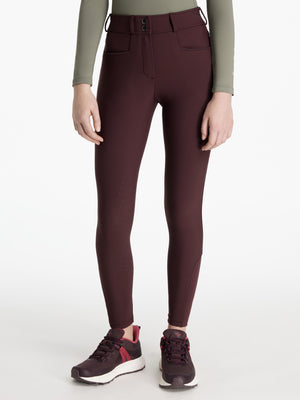 Pantalon Izzy LeMieux Damson porte