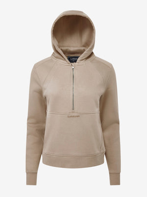 Sweat à capuche demi-zippé Henrietta