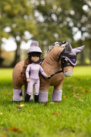 Tenue Toy Rider LeMieux Saison, coloris Lilac, en situation
